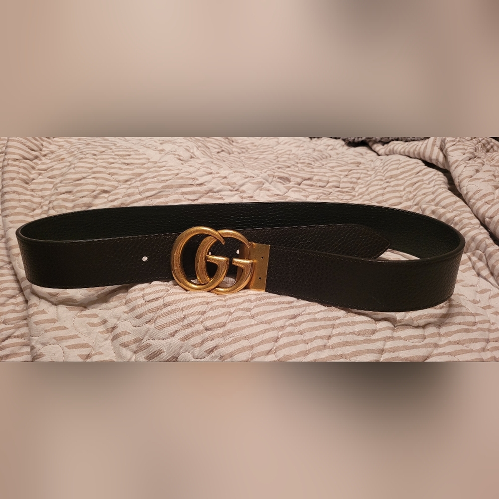 Gucci Reversible Black And Brown Belt